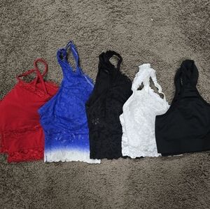 5 Piece Sports Bra Set Sz XL